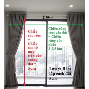 Rèm Cửa Chính Loại 1 Size Lớn , Rèm Cửa Chống Cắng Cao Cấp Giá Xưởng, Rèm Vải Gấm[ sóng 11] - Ảnh 7