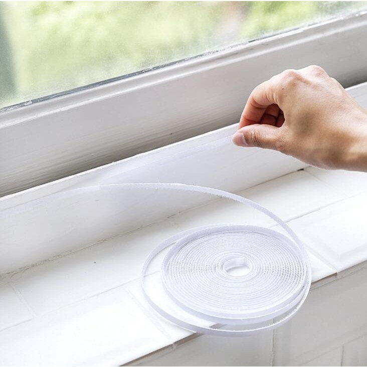 Rèm Lưới Cửa Sổ Ngăn Muỗi Côn Trùng, Tấm Rèm Vải Màn Dán Cửa Sổ Chống Muỗi Thông Minh - Ảnh 7