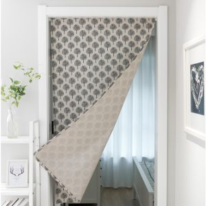 (MAY LUỒN DÂY-SIZE TÙY CHỈNH) Rèm che cửa sổ phòng ngủ, phòng khách - Màn che vải bố thô dày dặn nhiều mẫu đẹp - Ảnh 4