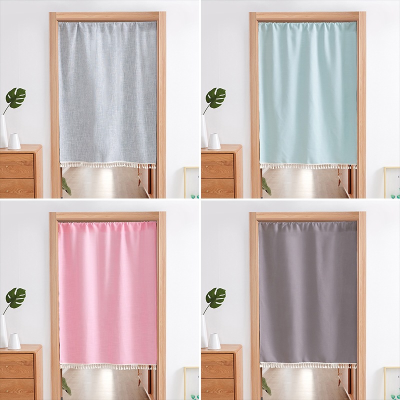 (REN ĐẸP-CAO 70/95cm*TÙY CHỌN SIZE) Rèm Luồn Dây vải bố thô canvas họa tiết đẹp