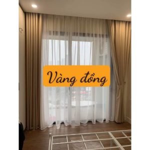 Rèm Cửa Sổ, Rèm Vải Che Nắng Vải Gấm Dệt Tinh  Sảo [ Rèm cửa gấm P24-13] - Ảnh 7