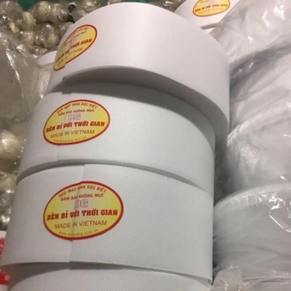 Mếch may rèm, keo may màn nhựa hàng Việt Nam chất lượng cao size 10cm - Ảnh 5