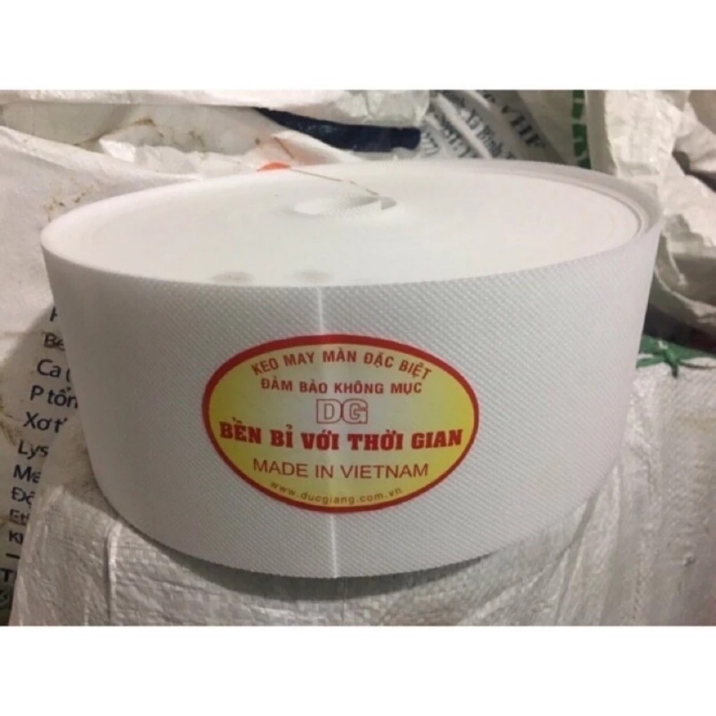 Mếch may rèm, keo may màn nhựa hàng Việt Nam chất lượng cao size 10cm - Ảnh 6