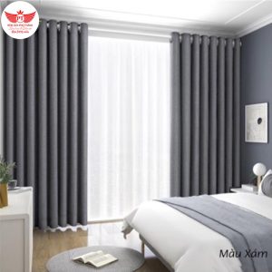 Rèm dêt 5 Lớp Rèm vải thô bố