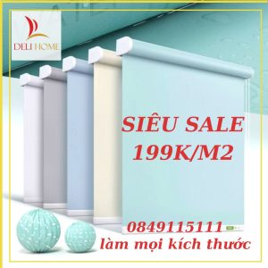 Rèm Cuốn Chống Nắng DELIHOME