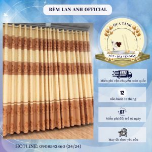 Rèm Cửa Chính Chống Nắng Nhiều Màu Sắc