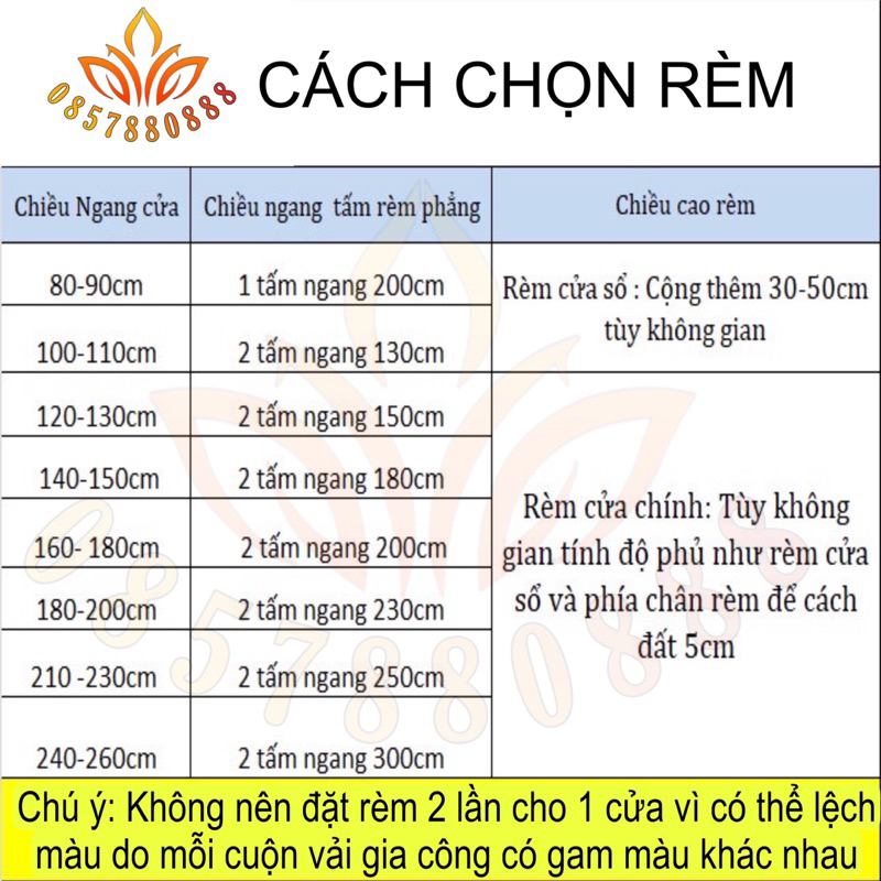 Rèm vải thô may sẵn mới 100%