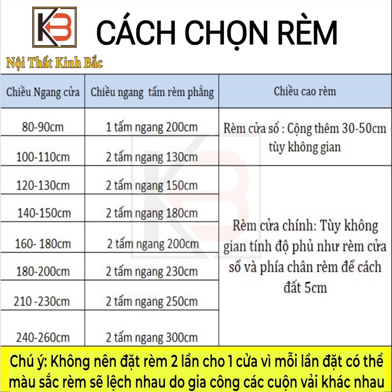 Rèm cửa lớn KB-kb2409-Nhiều màu sắc kích thước - Ảnh 4