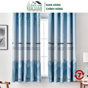 Rèm Vải Sông Núi Decor Kim Vinh Khoen Lỗ DCKV121