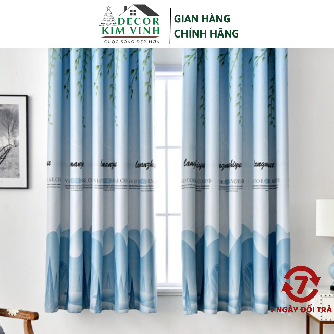 Rèm Vải Sông Núi Decor Kim Vinh Khoen Lỗ DCKV121